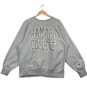 Vintage Champion Ramapo College Crewneck XL
